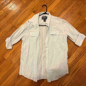 American Rag Button Down Light Blue MEDIUM